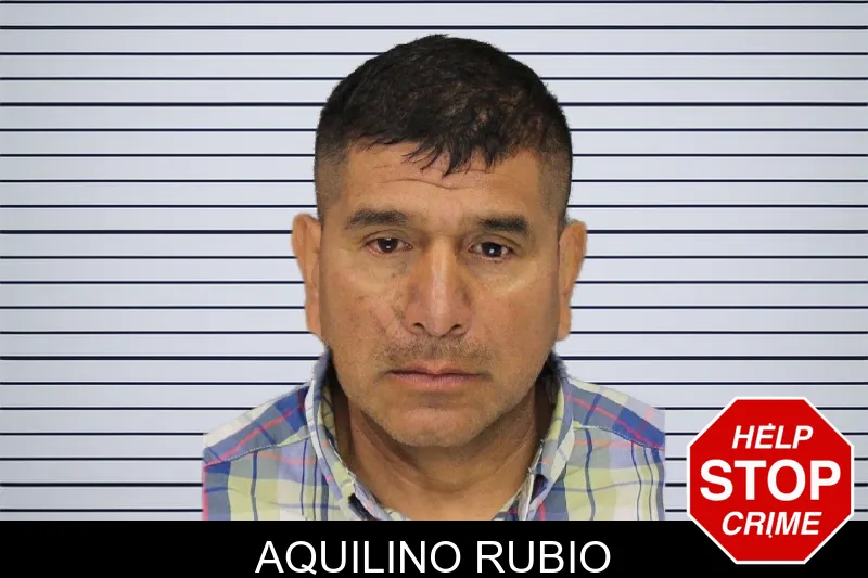 Aquilino Rubio mugshot
