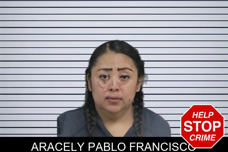 Aracely Pablo Francisco mugshot