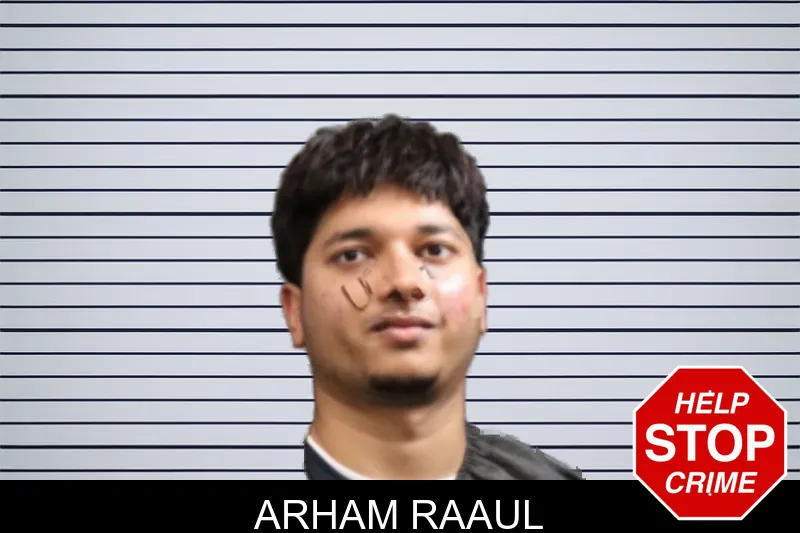 Arham Raaul mugshot