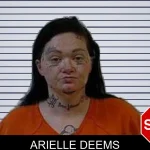 Arielle Deems mugshot