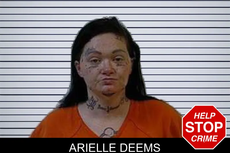 Arielle Deems mugshot