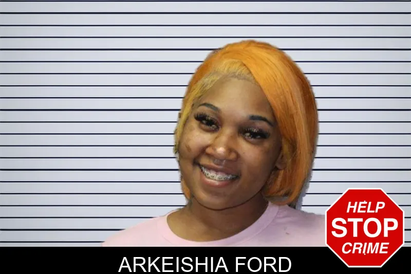 Arkeishia Ford mugshot