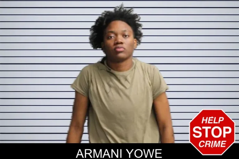 Armani Yowe mugshot – Crisp County , Georgia Armani Yowe