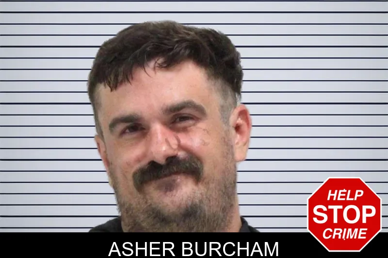 Asher Burcham mugshot