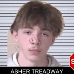 Asher Treadway mugshot