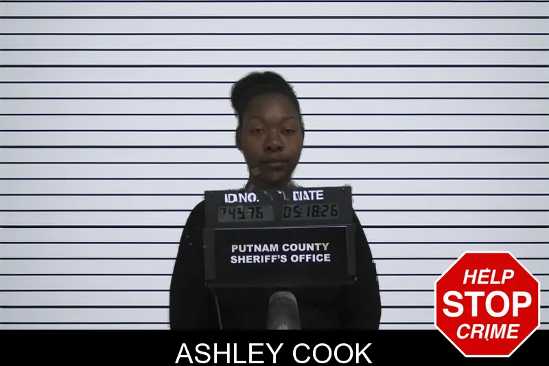 Ashley Cook mugshot – Putnam County , Georgia Ashley Cook mugshot
