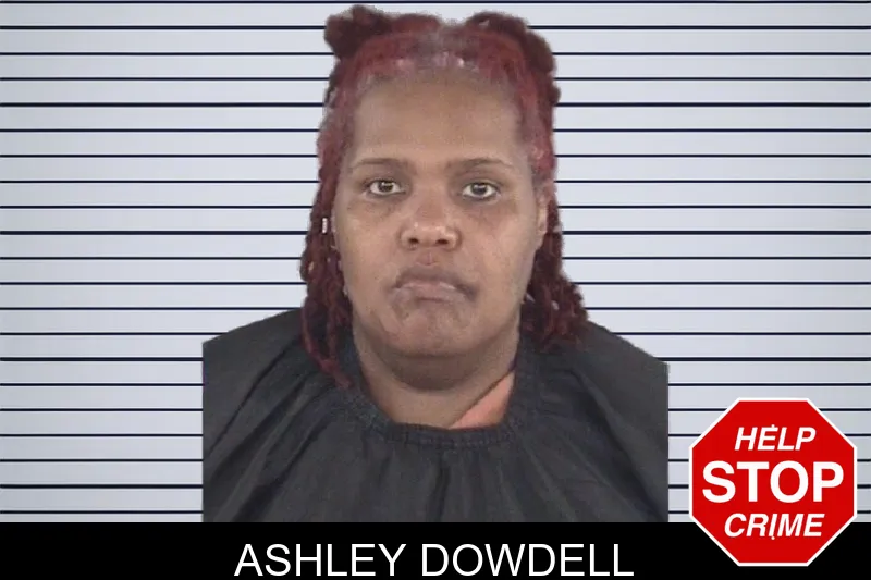Ashley Dowdell mugshot