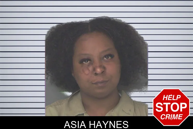 Asia Haynes mugshot