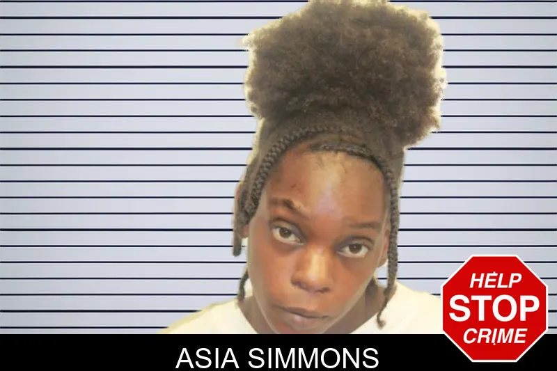 Asia Simmons mugshot