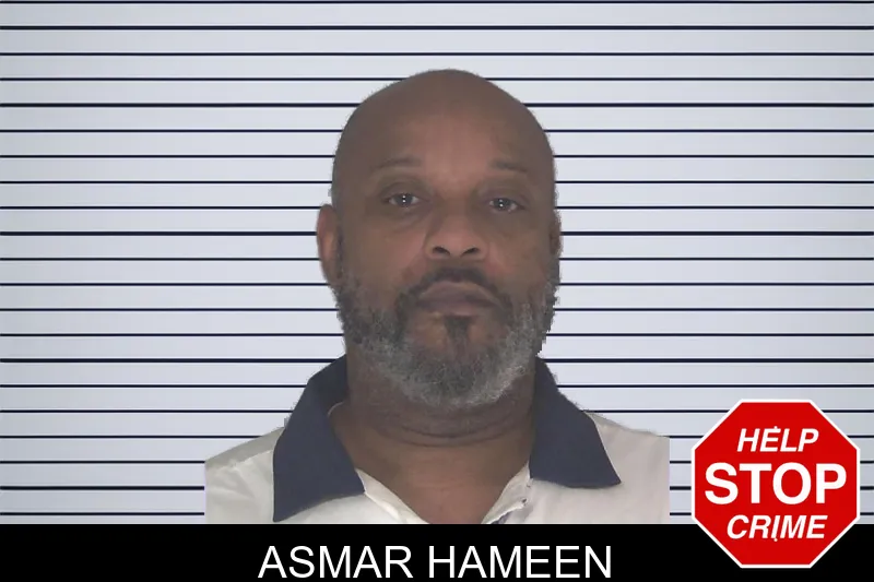 Asmar Hameen mugshot
