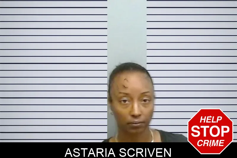 Astaria Scriven mugshot