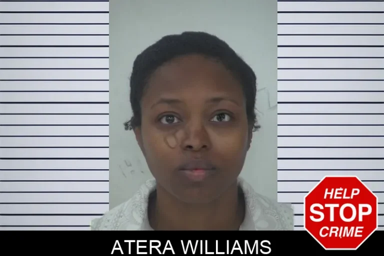 Atera Williams mugshot – Fayette County , Georgia Atera Williams