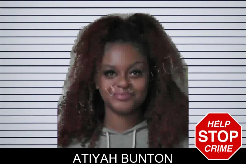 Atiyah Bunton mugshot