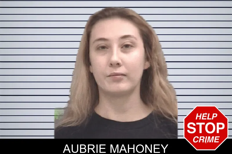 Aubrie Mahoney mugshot