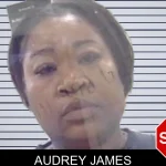 Audrey James mugshot