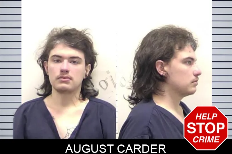 August Carder mugshot – Clarke County , Georgia August Carder mugshot