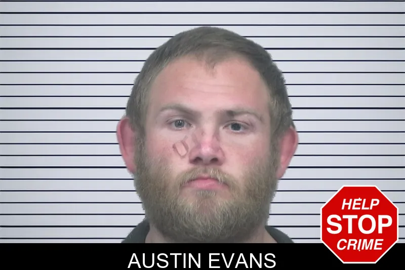Austin Evans mugshot