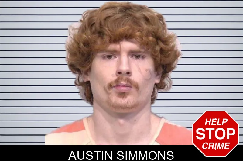 Austin Simmons mugshot