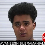 Avaneesh Subramaniam mugshot
