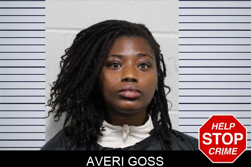 Averi Goss mugshot