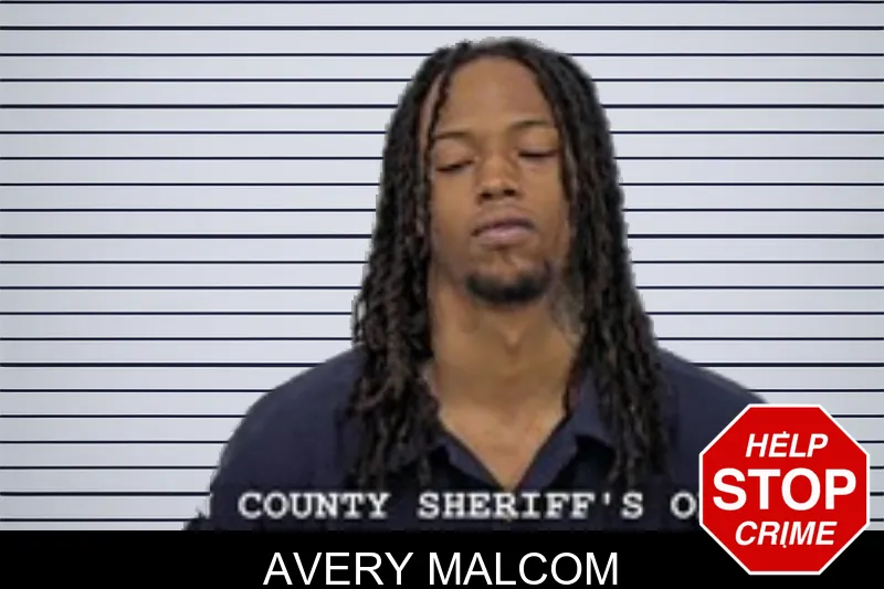 Avery Malcom mugshot