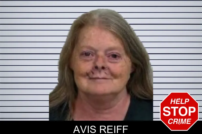 Avis Reiff mugshot