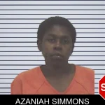 Azaniah Simmons mugshot