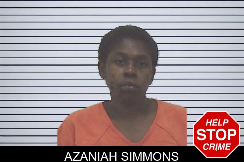 Azaniah Simmons mugshot