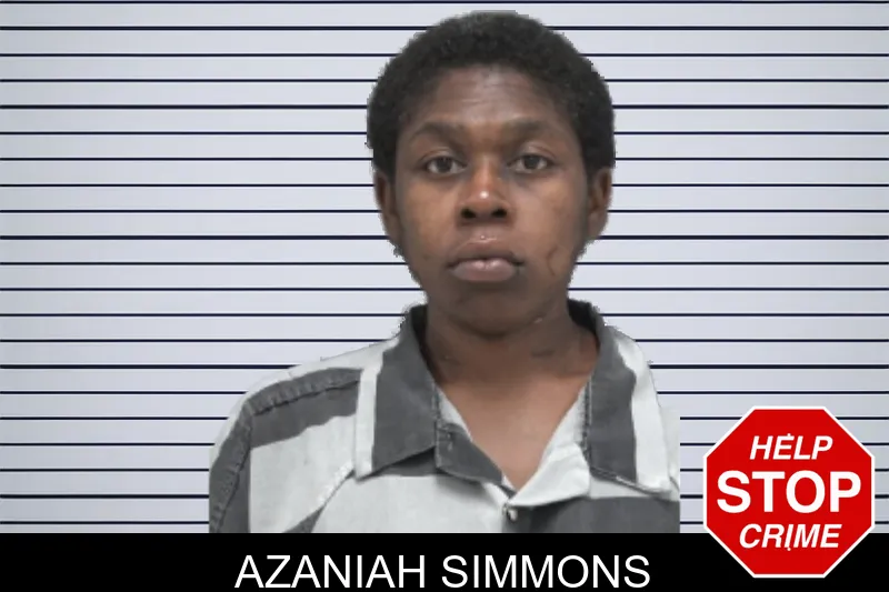 Azaniah Simmons mugshot