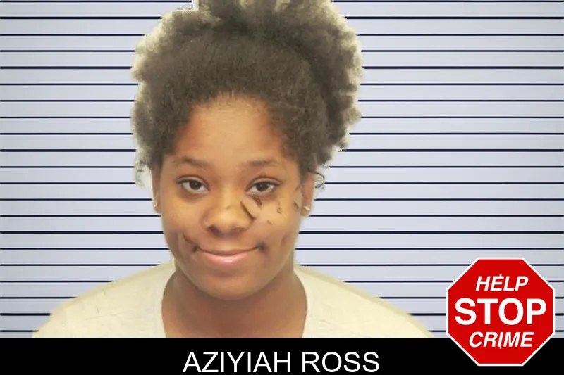 Aziyiah Ross mugshot