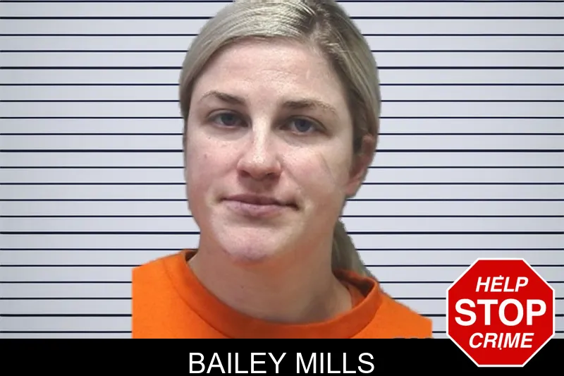 Bailey Mills mugshot