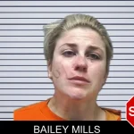 Bailey Mills mugshot