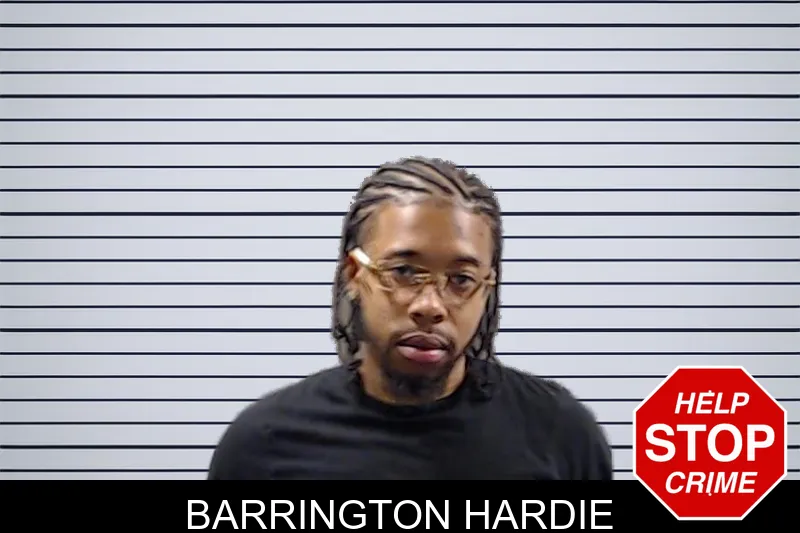 Barrington Hardie mugshot