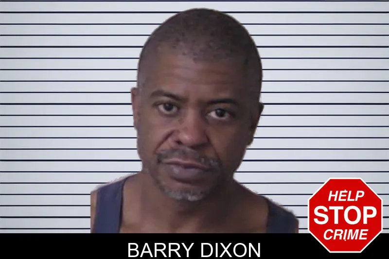 Barry Dixon mugshot