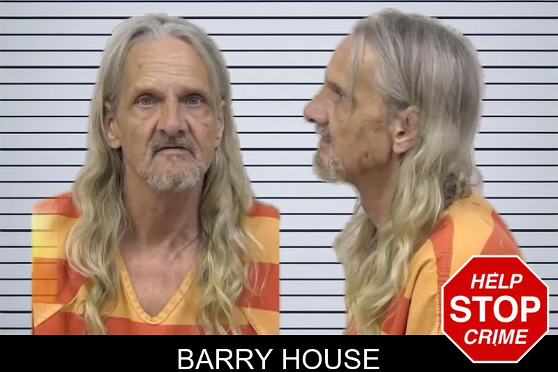 Barry House mugshot