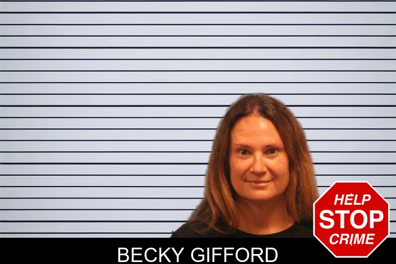 Becky Gifford mugshot