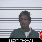 Becky Thomas mugshot