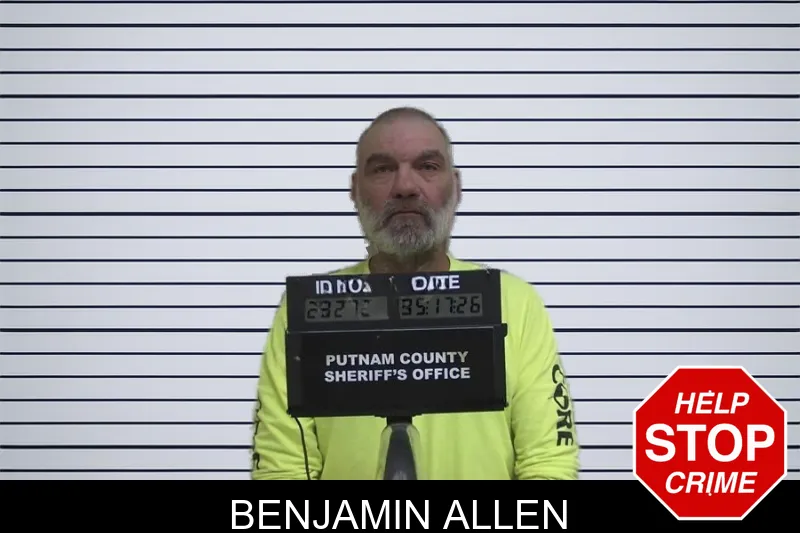 Benjamin Allen mugshot – Putnam County , Georgia Benjamin Allen mugshot