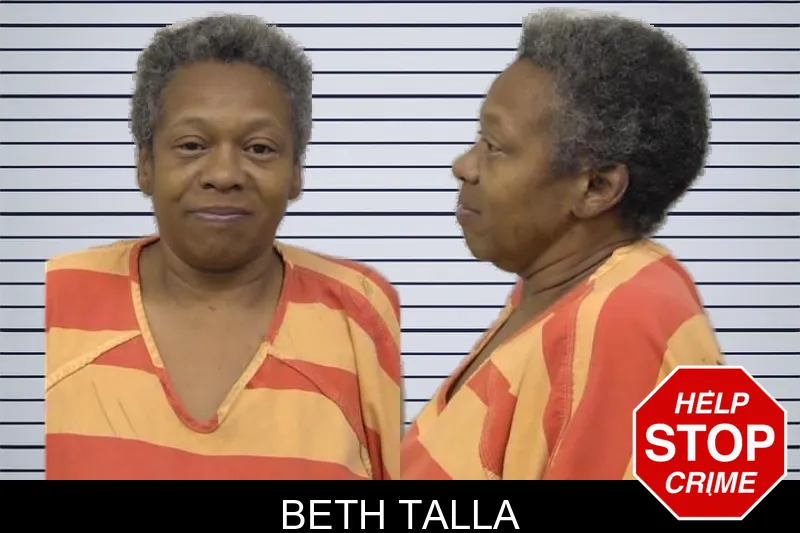 Beth Talla mugshot