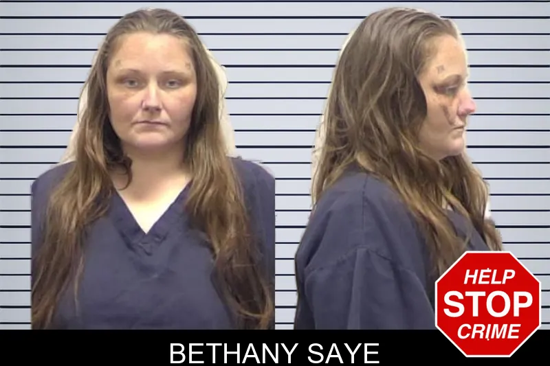 Bethany Saye mugshot