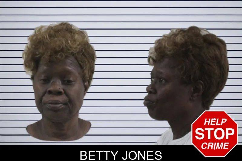 Betty Jones mugshot