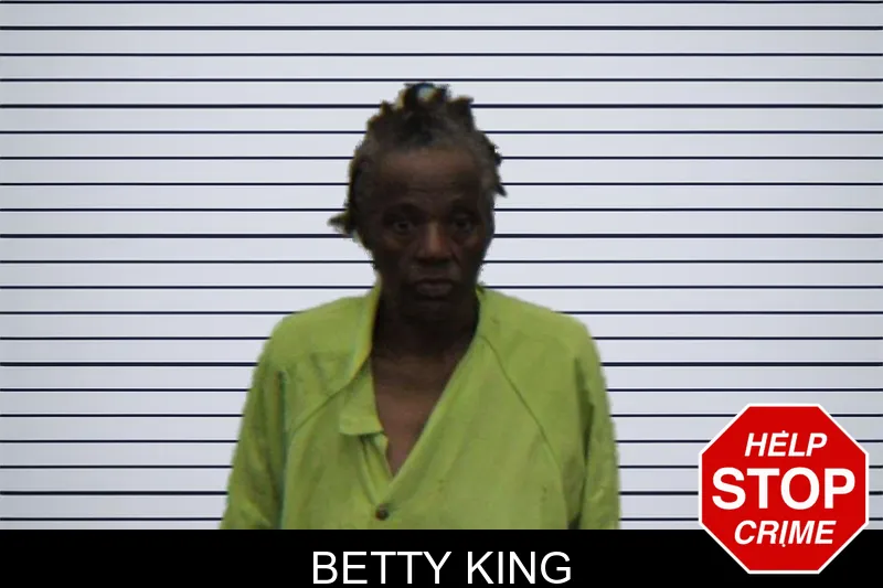 Betty King mugshot