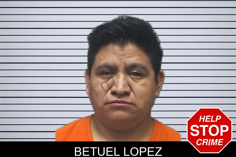 Betuel Lopez mugshot