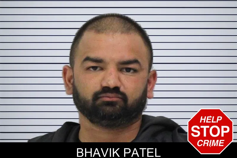 Bhavik Patel mugshot