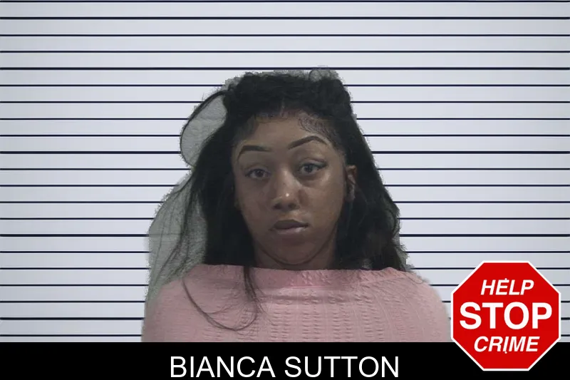 Bianca Sutton mugshot