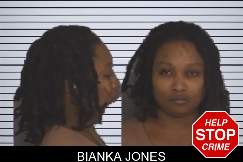 Bianka Jones mugshot