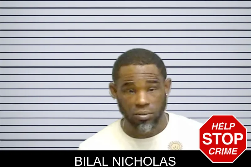 Bilal Nicholas mugshot