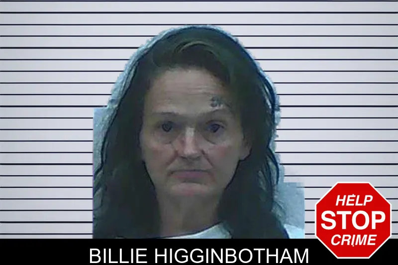 Billie Higginbotham mugshot