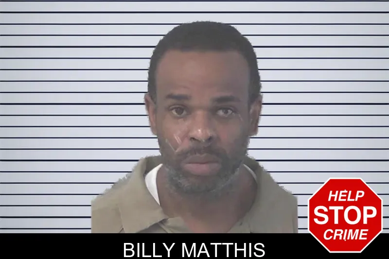Billy Matthis mugshot