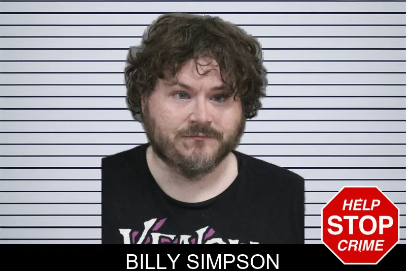 Billy Simpson mugshot